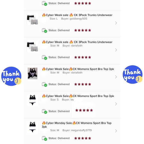 🚨Hurry New Yeah Flash Sale🚨CK Womens Bra Top 3pk - Picture 2 of 4